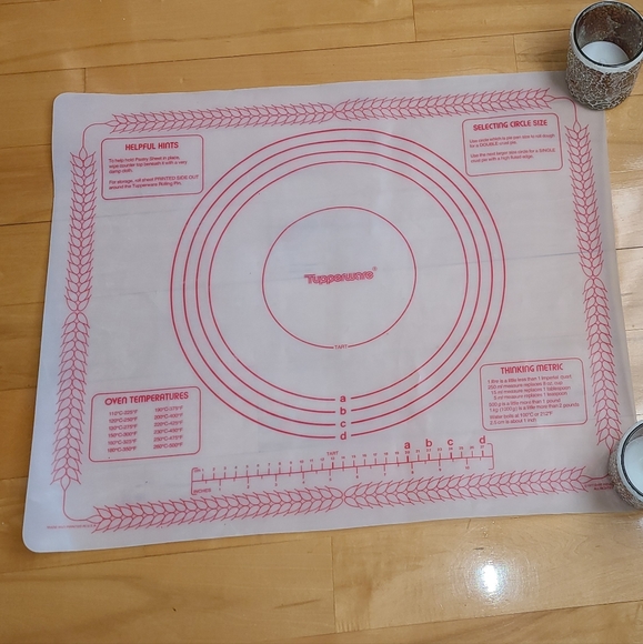 Tupperware Kitchen Pastry Matpastry Sheet Tupperware Poshmark